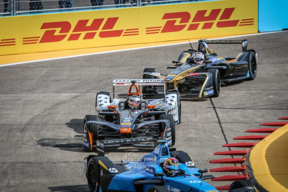 Formel E in Berlin Tempelhof