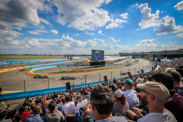 Formel E in Berlin Tempelhof