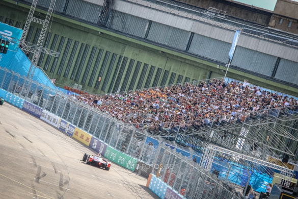 Formel E in Berlin Tempelhof