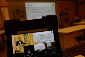 BI Würgassen - zentrales Atommüll Lager Pressekonferenz
